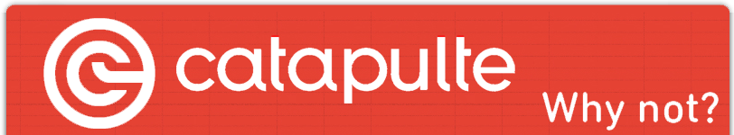 Catapulte Header, if you cannot see the picture you need to enable them in your email client (right click download picture for Outlook)